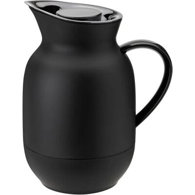 Stelton Amphora Termos - 1L Mjuk svart Stelton Amphora Termos - 1L Mjuk svart