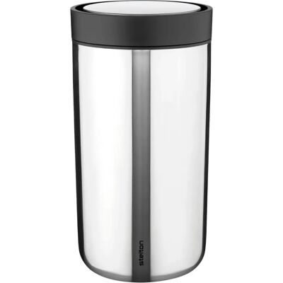 Stelton To Go Click Termoseremukopp - Dobbeltvegg Rustfritt Stål Stelton To Go Click Termoseremukopp - Dobbeltvegg Rustfritt Stål