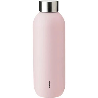Stelton Keep Cool Tyhjiöeristetty pullo 0,6 L Vaaleanpunainen - Vakuumpullo Stelton Keep Cool Tyhjiöeristetty pullo 0,6 L Vaaleanpunainen - Vakuumpullo