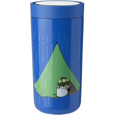 Stelton - Moomin To Go Click 400ml Blå Termosmugge Stelton - Moomin To Go Click 400ml Blå Termosmugge