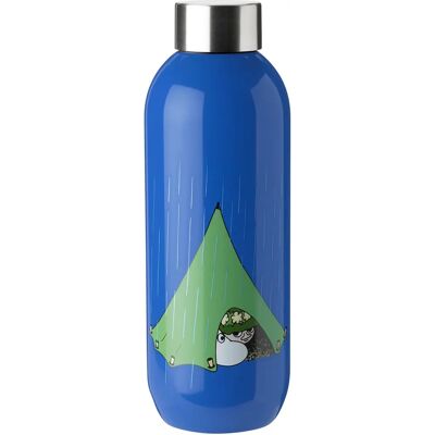 Stelton - Keep Cool 750 ml Moomin Camping - Blå Vannflaske Stelton - Keep Cool 750 ml Moomin Camping - Blå Vannflaske