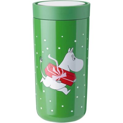 Stelton - Termosmug To Go Click 400 ml Mumin Gave - Grønn Stelton - Termosmug To Go Click 400 ml Mumin Gave - Grønn