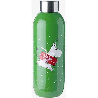 Stelton Keep Cool Vannflaske 750ml Moomin Gave - Grønn Stelton Keep Cool Vannflaske 750ml Moomin Gave - Grønn