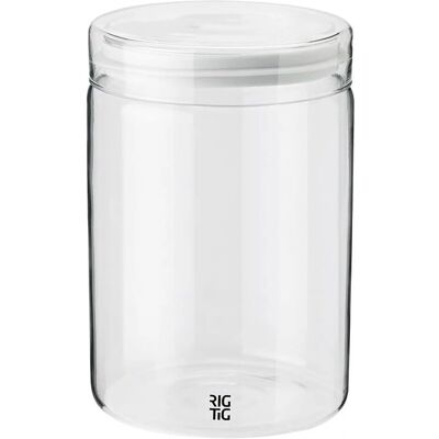 RIG-TIG av Stelton - Oppbevaringsglass Store-It - 1 L, Lys grå RIG-TIG av Stelton - Oppbevaringsglass Store-It - 1 L, Lys grå