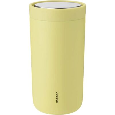 Stelton - Reisebeker 0,2L Rosa - Isolert, Én-hånds betjening Stelton - Reisebeker 0,2L Rosa - Isolert, Én-hånds betjening