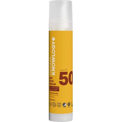 DermaKnowlogy Face Sun Lotion SPF 50 - Sensitive Skin Approved DermaKnowlogy Face Sun Lotion SPF 50 - Sensitive Skin Approved