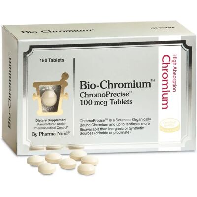 Pharma Nord Bio-Chromium 100mcg - Blodsukkerstøtte - Kosttilskudd Pharma Nord Bio-Chromium 100mcg - Blodsukkerstøtte - Kosttilskudd
