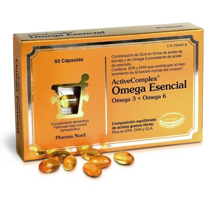 Pharma Nord Activecomplex Essential Omega 60 Kapslar - Kosttillskott Pharma Nord Activecomplex Essential Omega 60 Kapslar - Kosttillskott