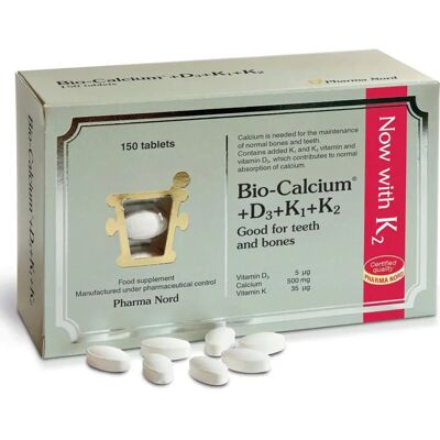 Pharma Nord Bio Calcium + D3 + K 500mg - Kosttillskott Pharma Nord Bio Calcium + D3 + K 500mg - Kosttillskott