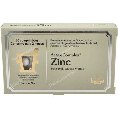 Pharma Nord Activecomplex Zinc 60 Comprimidos - Suplemento Alimenticio Pharma Nord Activecomplex Zinc 60 Comprimidos - Suplemento Alimenticio
