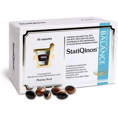 Pharma Nord StatiQinon - Cholesterol Balance - 60 Capsules Pharma Nord StatiQinon - Cholesterol Balance - 60 Capsules