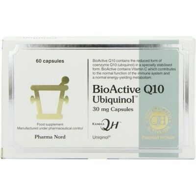 Pharma Nord Bio-Ubiquinol Active QH - 30mg Kapselit Pharma Nord Bio-Ubiquinol Active QH - 30mg Kapselit