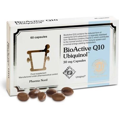 Pharma Nord Bio-Ubiquinol Active QH - 150 x 30mg Capsules Pharma Nord Bio-Ubiquinol Active QH - 150 x 30mg Capsules