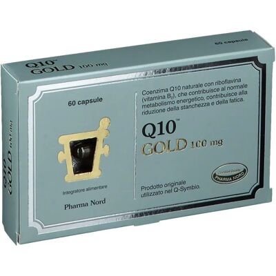 Pharma Nord Q10 Gold 100mg Capsule - Supporto metabolismo energetico Pharma Nord Q10 Gold 100mg Capsule - Supporto metabolismo energetico