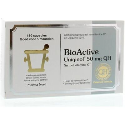 Pharma Nord Bio active uniquinol Q10 50 mg - Voedingssupplement Pharma Nord Bio active uniquinol Q10 50 mg - Voedingssupplement