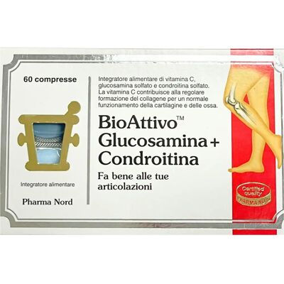 Pharma Nord Bio-Glucosamine MEGA - 60 Tabletas - Suplemento para articulaciones Pharma Nord Bio-Glucosamine MEGA - 60 Tabletas - Suplemento para articulaciones
