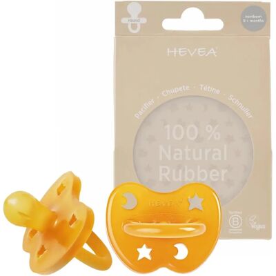 Hevea Naturlatex smokker - 0-3 måneder - 2-pack Hevea Naturlatex smokker - 0-3 måneder - 2-pack