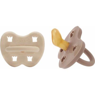 HEVEA - 250461 - Caoutchouc naturel - Sucette beige - Publicité HEVEA - 250461 - Caoutchouc naturel - Sucette beige - Publicité