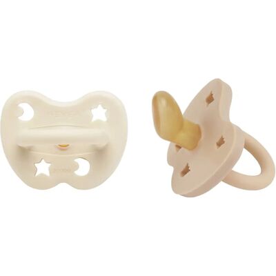Hevea Baby Tett - Ortodontisk Gummitungespene - 3-36 Måneder - 2 Pakning Hevea Baby Tett - Ortodontisk Gummitungespene - 3-36 Måneder - 2 Pakning