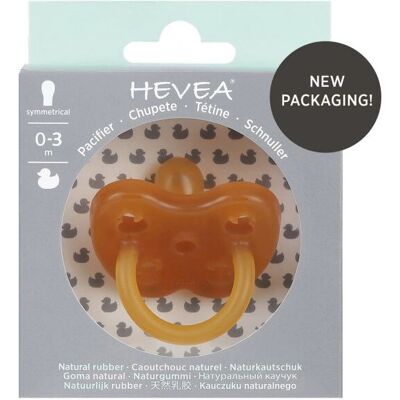HEVEA 4038 Baby Schnuller - Natürlicher Gummi - Ergonomische Schmetterlingsform - Für 3-36 Monate HEVEA 4038 Baby Schnuller - Natürlicher Gummi - Ergonomische Schmetterlingsform - Für 3-36 Monate