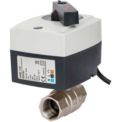 Válvula de bola motorizada Danfoss 112 082G5401 - 2 vías, DN20, 24V AC Válvula de bola motorizada Danfoss 112 082G5401 - 2 vías, DN20, 24V AC