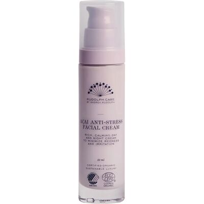 Rudolph Care Acai Anti-Stress Ansiktskrem - Organisk, 50ml Rudolph Care Acai Anti-Stress Ansiktskrem - Organisk, 50ml