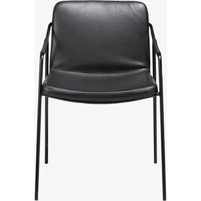 DAN-FORM Boto Sessel schwarz Kunstleder - armchair DAN-FORM Boto Sessel schwarz Kunstleder - armchair