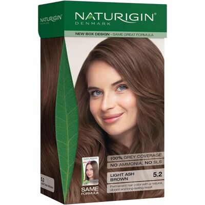 Naturigin - Light Ash Brown 5.2 - 115 ml - Barva vlasů Naturigin - Light Ash Brown 5.2 - 115 ml - Barva vlasů