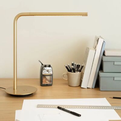 Lampe de table Omni - Laiton, 44,5cm, LED, Dimmable Lampe de table Omni - Laiton, 44,5cm, LED, Dimmable