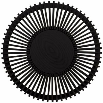 Lampe murale Clava en bois de chêne noir - Moyen - Éclairage domestique Lampe murale Clava en bois de chêne noir - Moyen - Éclairage domestique