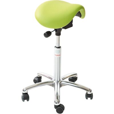 Taburete ergonómico en forma de silla de montar - Verde, KaiserKraft Taburete ergonómico en forma de silla de montar - Verde, KaiserKraft