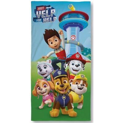 Paw Patrol bomulls håndkle - 70x140 cm - Mykt, absorberende Paw Patrol bomulls håndkle - 70x140 cm - Mykt, absorberende