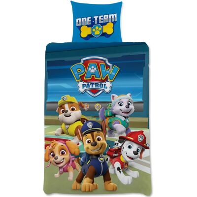 Paw Patrol Sengetøy - 100x140cm - 2-i-1 design Paw Patrol Sengetøy - 100x140cm - 2-i-1 design