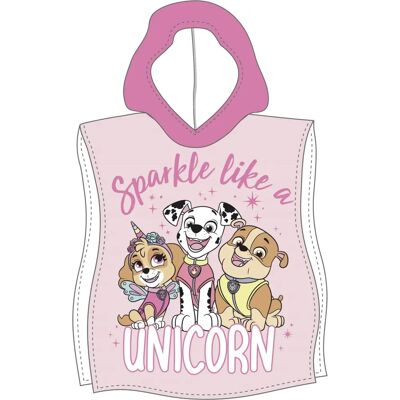 Paw Patrol Baby Badeponcho - 50x115 cm - Myk & Rasktørkende Paw Patrol Baby Badeponcho - 50x115 cm - Myk & Rasktørkende