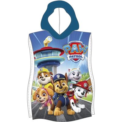 Licens Paw Patrol Barnets Rasktørkende Badekåpe - Blå Licens Paw Patrol Barnets Rasktørkende Badekåpe - Blå