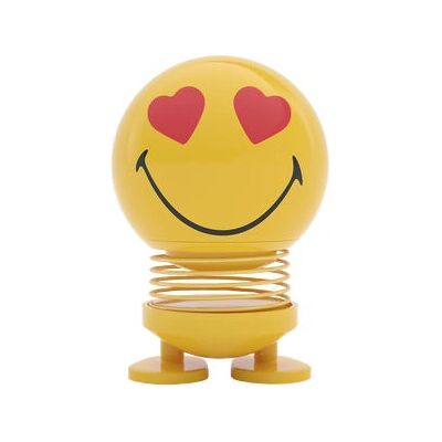 Hoptimist Smiley Love Giallo - Figura Decorativa Hoptimist Smiley Love Giallo - Figura Decorativa