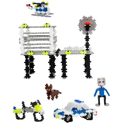 Giocattolo di costruzione multicolore Kontiki PP3762 - Set di polizia Giocattolo di costruzione multicolore Kontiki PP3762 - Set di polizia