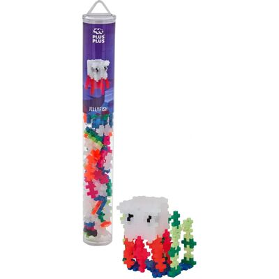 Plus Plus Meduse 100 pièces Tube Briques de Construction - Blocs de construction Plus Plus Meduse 100 pièces Tube Briques de Construction - Blocs de construction