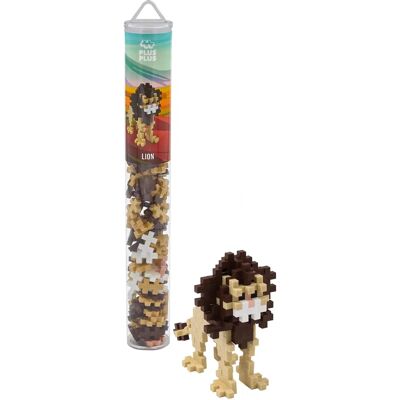 Plus Plus Blocs en Tube Lion 100 pièces - Construction Plus Plus Blocs en Tube Lion 100 pièces - Construction