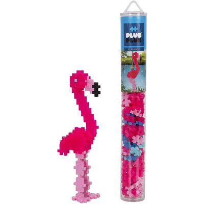 Plus-Plus Flamingo 100 stk - Byggesteiner Plus-Plus Flamingo 100 stk - Byggesteiner