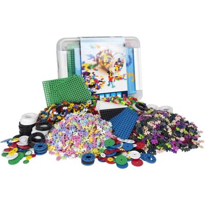 Boîte de Rangement Plus Plus - 4000 pièces - Ensemble de construction créatif Boîte de Rangement Plus Plus - 4000 pièces - Ensemble de construction créatif