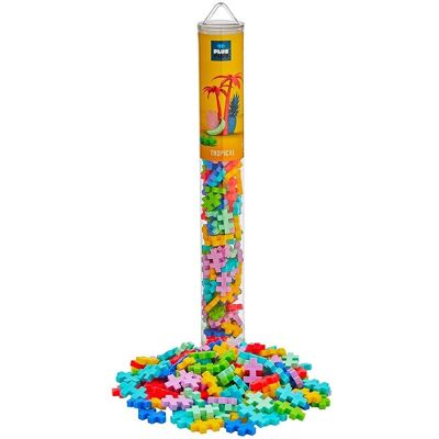 Plus Plus Tropical Tube - 100 Pieces - Unisex - Construction Toy Plus Plus Tropical Tube - 100 Pieces - Unisex - Construction Toy