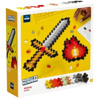 Dansk Plus-Plus Nummerpuzzle - Kreativt Leketøy for Barn Dansk Plus-Plus Nummerpuzzle - Kreativt Leketøy for Barn