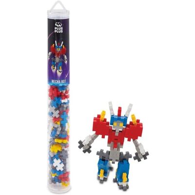 Plus-Plus Mecha Bot Tube 100 Stykker - Byggesteiner Plus-Plus Mecha Bot Tube 100 Stykker - Byggesteiner