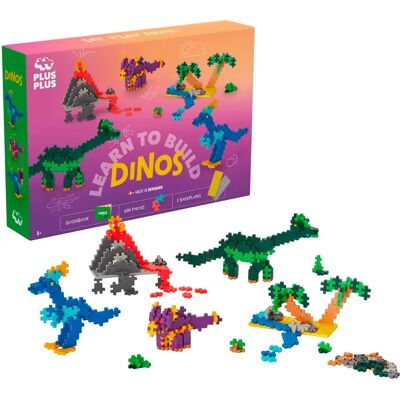 Bloques de Dinosaurios Plus-Plus - Juguete Educativo para Niños Bloques de Dinosaurios Plus-Plus - Juguete Educativo para Niños
