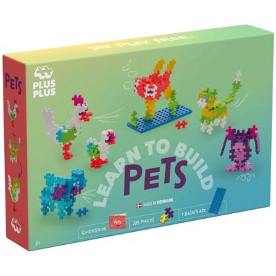 Plus-Plus Kreatives Tier-Baukasten - 275 Teile - Umweltfreundliches Bau-Spielzeug Plus-Plus Kreatives Tier-Baukasten - 275 Teile - Umweltfreundliches Bau-Spielzeug
