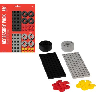 Plus-Plus Gray and Black Accessory Pack - Product Type Plus-Plus Gray and Black Accessory Pack - Product Type