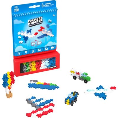 Plus-Plus Transportation Puzzle - Puzzle and Activity Pad Plus-Plus Transportation Puzzle - Puzzle and Activity Pad