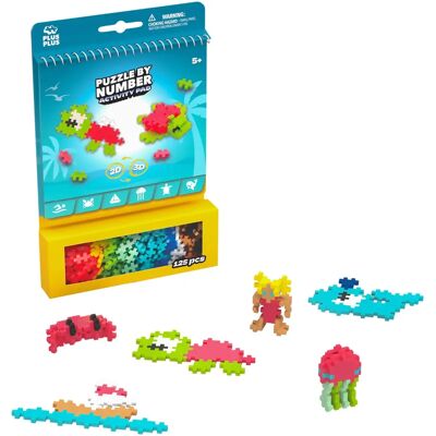 Plus Plus Ocean Activity Pad - Marine Learning Toy Plus Plus Ocean Activity Pad - Marine Learning Toy