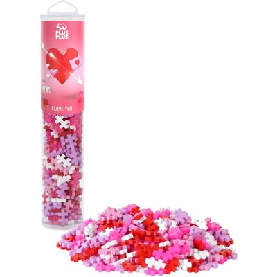 Plus-Plus I Love You Mix Tube - Bygglek Plus-Plus I Love You Mix Tube - Bygglek